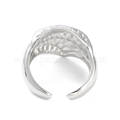 Brass Open Cuff Rings for Women&nbsp;RJEW-D016-05P