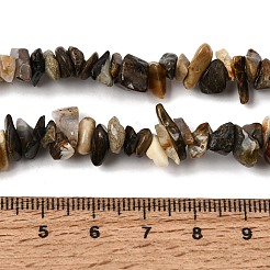 天然フラワーオパールビーズ連売り  チップ  5.5~9x5~8x2.5~5mm  穴：0.8mm  29.53''（75~79センチメートル）&nbsp;GG-CBAC13F-B03-01