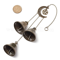 Iron Bell Pendant Decoration&nbsp;HJEW-JM02487