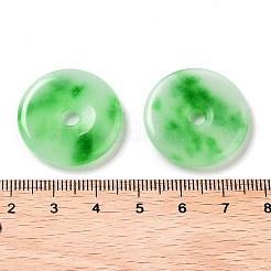 Dyed Natural White Jade Pendants&nbsp;G-Q016-05A-02