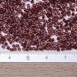 MIYUKIデリカビーズ  シリンダー  日本製シードビーズ  11/0  （db0105)ガーネットゴールド光沢  1.3x1.6mm  穴：0.8mm  約10000個/袋  50 G /袋&nbsp;SEED-X0054-DB0105