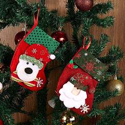8Pcs Cloth Christmas Stockings Sets&nbsp;JX067A