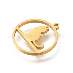 304 Stainless Steel Pendants&nbsp;STAS-S144-04C