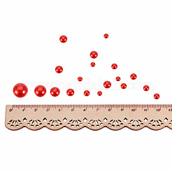 1Box ABS Plastic Imitation Pearl Dome Cabochons&nbsp;SACR-PH0001-09