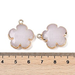 Natural White Jade Pendants&nbsp;G-P566-01G-14