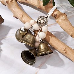Iron Bell Pendant Decoration&nbsp;HJEW-JM02255