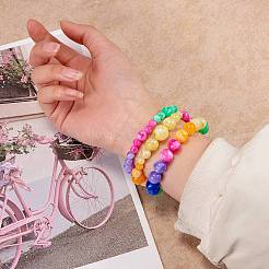 712Pcs 24 Colors Acrylic Beads&nbsp;MACR-SZ0001-68