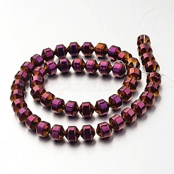 Electroplate Non-magnetic Synthetic Hematite Bead Strands&nbsp;G-F300-31B-04