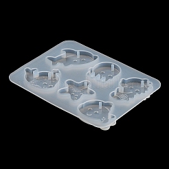 Starfish/Whale/Octopus Pendant DIY Silhouette Silicone Mold&nbsp;X1-DIY-K073-09A