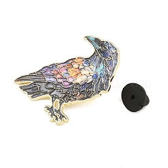 Raven Alloy Lapel Pin Backs for Backpack Clothes&nbsp;AL-CBABF13-04