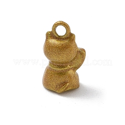 合金エナメルチャーム  招き猫チャーム  ゴールド  14x8x7mm  穴：2mm&nbsp;AL-CBACD8B-02A