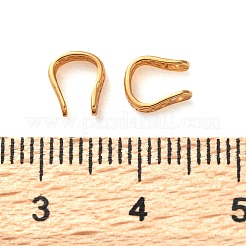 スターリングシルバーのイヤーカフパーツ 925 個  中国の古代コインの模様  18KGP本金メッキ  7x6x2mm  穴：0.8mm&nbsp;STER-K176-27G