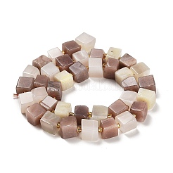 Natural Multi-Moonstone Beads Strands&nbsp;G-G053-B03-01