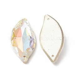 Leaf Shape Sew on Rhinestone&nbsp;GLAA-A024-02-001LA