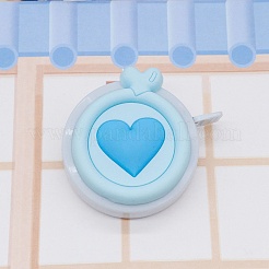 3Pcs 3 Colors PVC & Polyethylen Tape Measure&nbsp;AJEW-DJ0003-05