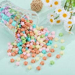 1500Pcs 6 Colors Opaque Acrylic Beads&nbsp;MACR-SZ0001-90A