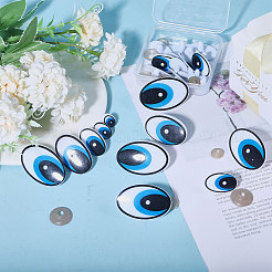 Oval Plastic Safety Craft Eye&nbsp;DIY-GL0005-19