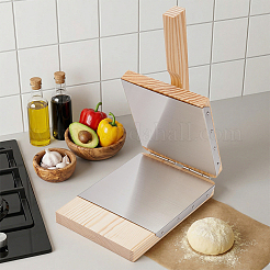 木製＆201ステンレススチール製餃子皮押さえ  トウモロコシの穂の黄色  265x145x100mm&nbsp;FIND-WH0521-202