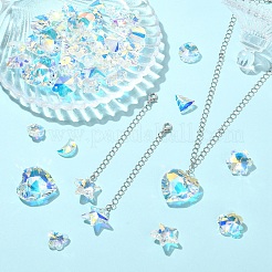 Glass Pendants&nbsp;GLAA-YW0005-92
