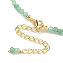 Natural Pearl & Natural Gemstone Beaded Necklaces&nbsp;NJEW-M214-08G
