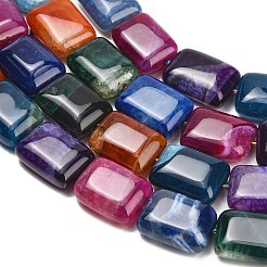 Natural Dragon Veins Agate Beads Strands&nbsp;GG-L001-K01-01