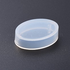 Oval Shape DIY Silicone Pendant Molds&nbsp;AJEW-P038-01