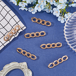 6Pcs Chain Shape Alloy Adjustable Jean Pins&nbsp;AJEW-GF0009-70LG