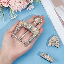 Belt Zinc Alloy Buckle Sets&nbsp;FIND-GF0009-34