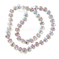 Electroplate Glass Beads&nbsp;EGLA-F163-01-FR02