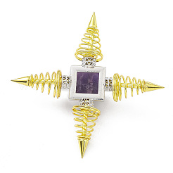 Golden Brass Spritual Energy Generator&nbsp;DJEW-P003-01G-04