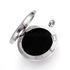 304 Stainless Steel Diffuser Locket Pendants&nbsp;STAS-D157-03I