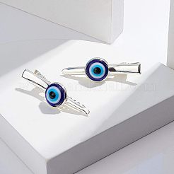 Resin Evil Eye Cabochons&nbsp;CRES-NB0001-15