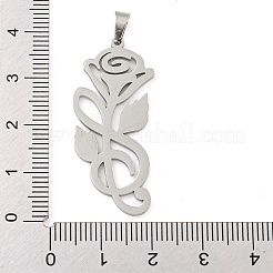 Non-Tarnish 304 Stainless Steel Pendants&nbsp;STAS-Z076-15P