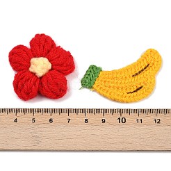 レース刺繍衣装アクセサリー  アップリケパッチ  ミシンクラフト装飾  混合形状  ミックスカラー  28~65x28~71x1~11mm&nbsp;DIY-XCP0002-35