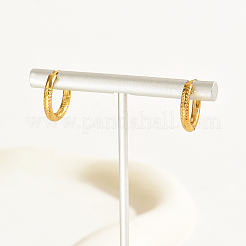 Fashionable Casual Simple 201 Stainless Steel Round Hoop Earrings&nbsp;SA7421