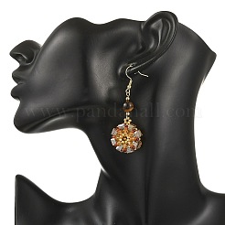 Glass Seed Beads Dangle Earrings&nbsp;EJEW-MZ00763-03