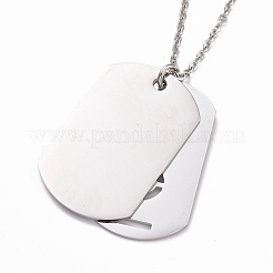 Pride Style 201 Stainless Steel Pendant Necklaces&nbsp;NJEW-F288-11P