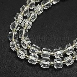 Synthetic Quartz Crystal Beads Strand&nbsp;G-I376-D69-01