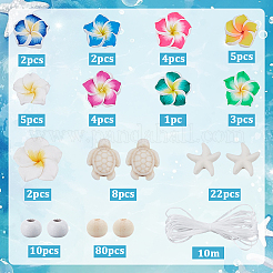 DIY Stretch Bracelet Making Kits&nbsp;DIY-SC0033-23