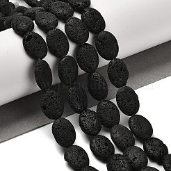 Natural Lava Rock Beads Strands&nbsp;G-G175-M15-01