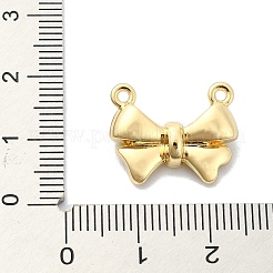 合金ペンダント  ちょう結びのチャーム  ゴールドカラー  15x18x5mm  穴：1mm&nbsp;PALLOY-S188-05G