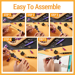 Halloween ABS Plastic Beadable Pens&nbsp;DIY-TA0014-53