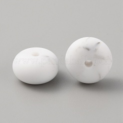 Rondelle Food Grade Eco-Friendly Silicone Beads&nbsp;SIL-TAC0010-04D