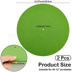 Felt CD Pads&nbsp;AJEW-WH20060-51C