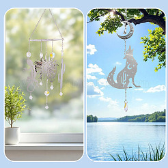 9Pcs 9 Styles 201 Stainless Steel Links Connector Charms&nbsp;STAS-TA0005-41