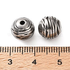 304 Stainless Steel Beads&nbsp;SA-CBA043D-01E-AS