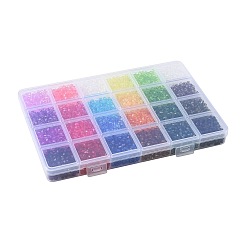 138g 23Colors Transparent Acrylic Beads&nbsp;TACR-FS0001-69