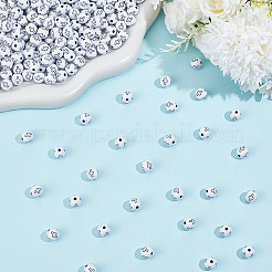 600Pcs Opaque Acrylic Beads&nbsp;SACR-PA0001-36