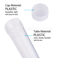 Clear Graduated Tube Plastic Bead Containers&nbsp;CON-BC0005-26