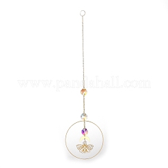Brass Big Pendant Decorations&nbsp;LS-HJEW-M005-03G-04